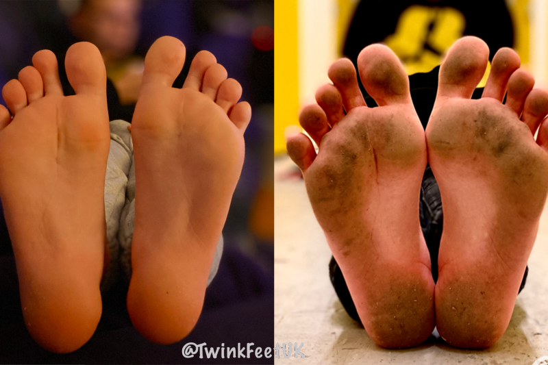 Do you prefer @BGNFeet with clean or dirty soles?