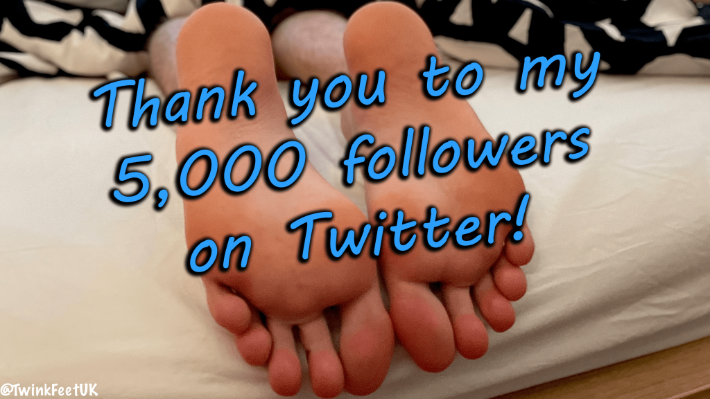 5,000 followers on Twitter!