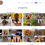 Categories page added